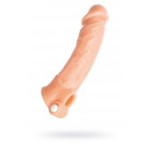 Удлиняющая насадка на пенис с вибрацией - 18,5 см. - ToyFa - в Мурманске купить с доставкой