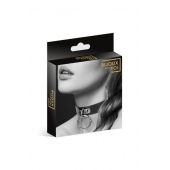 Узенький ошейник из полиуретана с кольцом - Bijoux Pour Toi - купить с доставкой в Мурманске