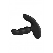 Черный силиконовый стимулятор простаты Levett Nitoc с пультом ДУ - Levett - в Мурманске купить с доставкой