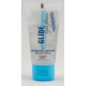 Интимная смазка на водной основе Glide - 30 мл. - HOT - купить с доставкой в Мурманске