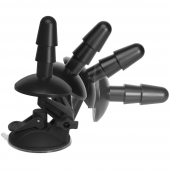 Плаг на присоске Vac-U-Lock Deluxe Suction Cup Plug Accessory - Doc Johnson - купить с доставкой в Мурманске