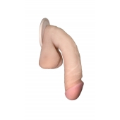 Сувенирный фаллос на присоске 03 - 17 см. - LOVETOY (А-Полимер) - купить с доставкой в Мурманске