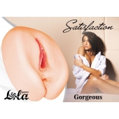 Мастурбатор с 2 тоннелями Satisfaction Gorgeous - Lola Games - в Мурманске купить с доставкой