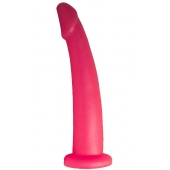 Розовый стимулятор простаты из геля - 18 см. - LOVETOY (А-Полимер) - в Мурманске купить с доставкой