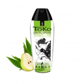 Интимный гель TOKO Pear   Exotic Green Tea с ароматом груши и зеленого чая - 165 мл. - Shunga - купить с доставкой в Мурманске