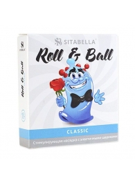 стимулирующий презерватив-насадка Roll   Ball Classic - Sitabella - купить с доставкой в Мурманске