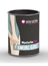 Компактный мастурбатор MasturbaTIN Swirl Girl - MyStim - в Мурманске купить с доставкой