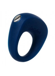 Синее эрекционное кольцо на пенис Satisfyer Ring 2 - Satisfyer - в Мурманске купить с доставкой