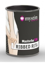 Компактный мастурбатор MasturbaTIN Ribbed Rita - MyStim - в Мурманске купить с доставкой