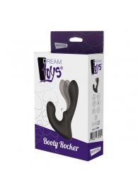 Чёрный массажер простаты с 2 моторами BOOTY ROCKER - Dream Toys - в Мурманске купить с доставкой
