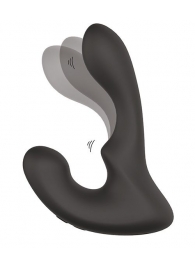 Чёрный массажер простаты с 2 моторами BOOTY ROCKER - Dream Toys - в Мурманске купить с доставкой