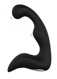 Чёрный перезаряжаемый массажёр простаты BOOTY PLEASER - Dream Toys - в Мурманске купить с доставкой