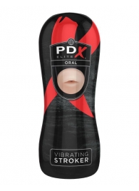 Мастурбатор-ротик Vibrating Oral Stroker - Pipedream - в Мурманске купить с доставкой