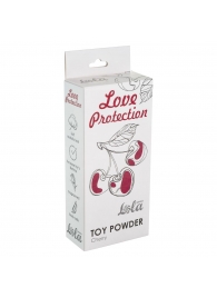 Пудра для игрушек Love Protection с ароматом вишни - 30 гр. - Lola Games - купить с доставкой в Мурманске