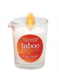 Массажное аромамасло с афродизиаками для женщин RUF Taboo Peche sucre - 60 гр. - RUF - купить с доставкой в Мурманске