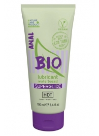 Интимный увлажняющий анальный гель BIO SuperGlide - 100 мл. - HOT - купить с доставкой в Мурманске