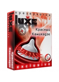 Презерватив LUXE  Exclusive   Красный Камикадзе  - 1 шт. - Luxe - купить с доставкой в Мурманске