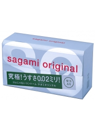 Ультратонкие презервативы Sagami Original - 12 шт. - Sagami - купить с доставкой в Мурманске