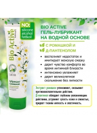 Лубрикант на водной основе Bio Active - 100 гр. - Биоритм - купить с доставкой в Мурманске