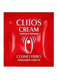 Пробник возбуждающего крема для женщин Clitos Cream - 1,5 гр. - Биоритм - купить с доставкой в Мурманске