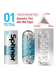 Мастурбатор SPINNER Tetra - Tenga - в Мурманске купить с доставкой