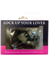 Черные меховые наручники Love с ключиками - Baile - купить с доставкой в Мурманске