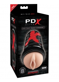 Телесный мастурбатор-вагина Air Tight Pussy Stroker - Pipedream - в Мурманске купить с доставкой
