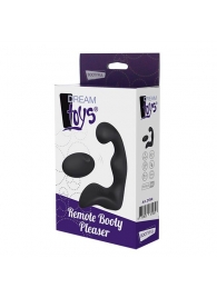 Черный вибромассажер простаты REMOTE BOOTY PLEASER - Dream Toys - в Мурманске купить с доставкой