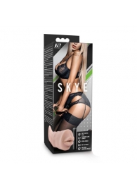 Телесный мастурбатор-ротик Skye - Blush Novelties - в Мурманске купить с доставкой