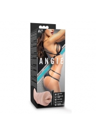 Телесный мастурбатор-ротик Angie - Blush Novelties - в Мурманске купить с доставкой