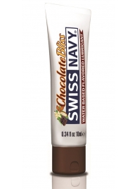 Лубрикант с ароматом шоколада Swiss Navy Chocolate Bliss Lube - 10 мл. - Swiss navy - купить с доставкой в Мурманске