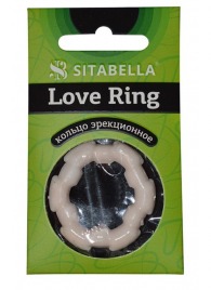 Фигурное эрекционное кольцо из киберкожи - Sitabella - в Мурманске купить с доставкой