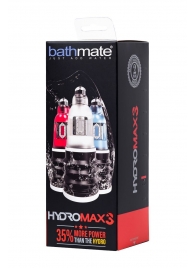 Красная гидропомпа HydroMAX3 - Bathmate - в Мурманске купить с доставкой