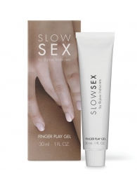 Гель для мастурбации с ароматом кокоса Slow Sex Finger Play Gel - 30 мл. - Bijoux Indiscrets - купить с доставкой в Мурманске