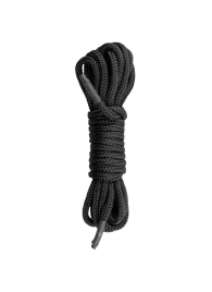 Черная веревка для бондажа Easytoys Bondage Rope - 5 м. - Easy toys - купить с доставкой в Мурманске