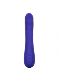 Фиолетовый вибратор с электростимуляцией Intimate E-Stimulator Petite Wand - 18,5 см. - California Exotic Novelties - купить с доставкой в Мурманске