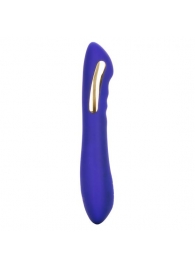 Фиолетовый вибратор с электростимуляцией Intimate E-Stimulator Petite Wand - 18,5 см. - California Exotic Novelties - купить с доставкой в Мурманске