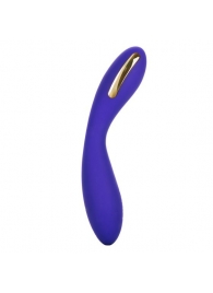 Фиолетовый вибратор с электростимуляцией Intimate E-Stimulator Wand - 21,5 см. - California Exotic Novelties - купить с доставкой в Мурманске