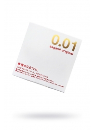 Супертонкий презерватив Sagami Original 0.01 - 1 шт. - Sagami - купить с доставкой в Мурманске