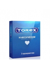 Гладкие презервативы Torex  Классические  - 3 шт. - Torex - купить с доставкой в Мурманске