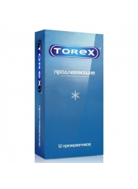 Презервативы Torex  Продлевающие  с пролонгирующим эффектом - 12 шт. - Torex - купить с доставкой в Мурманске