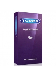 Презервативы Torex  Ультратонкие  - 12 шт. - Torex - купить с доставкой в Мурманске