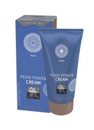 Возбуждающий крем для мужчин Penis Power Cream - 30 мл. - Shiatsu - купить с доставкой в Мурманске