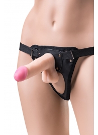 Телесный страпон на трусиках Realstick Hunter - 14,5 см. - ToyFa - купить с доставкой в Мурманске