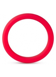 Красное эрекционное кольцо Silicone Go Pro Cock Ring - Blush Novelties - в Мурманске купить с доставкой