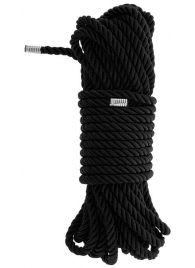 Черная веревка для бондажа BONDAGE ROPE - 10 м. - Dream Toys - купить с доставкой в Мурманске