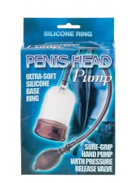 Помпа на головку фаллоса Penis Head Pump - Seven Creations - в Мурманске купить с доставкой