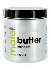 Анальный лубрикант MALE Cobeco Butter Lubricant - 250 мл. - Cobeco - купить с доставкой в Мурманске