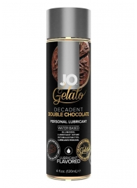 Лубрикант с ароматом шоколада JO GELATO DECADENT DOUBLE CHOCOLATE - 120 мл. - System JO - купить с доставкой в Мурманске
