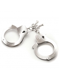 Металлические наручники Metal Handcuffs - Fifty Shades of Grey - купить с доставкой в Мурманске